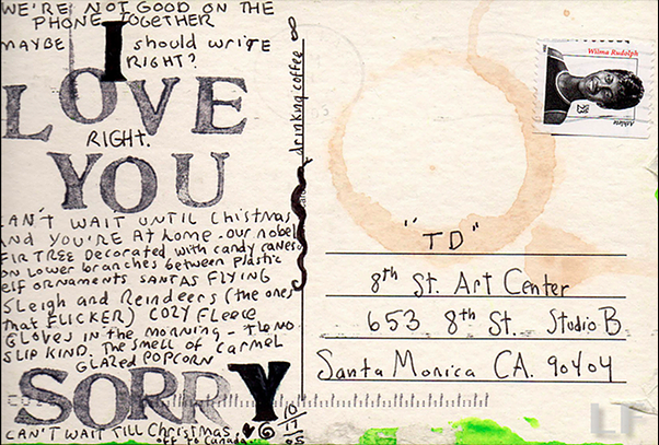postcard sample